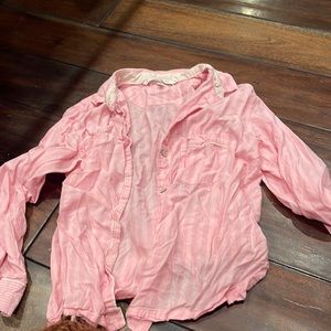 (3for$15)Victoria secret long sleeved pajama top